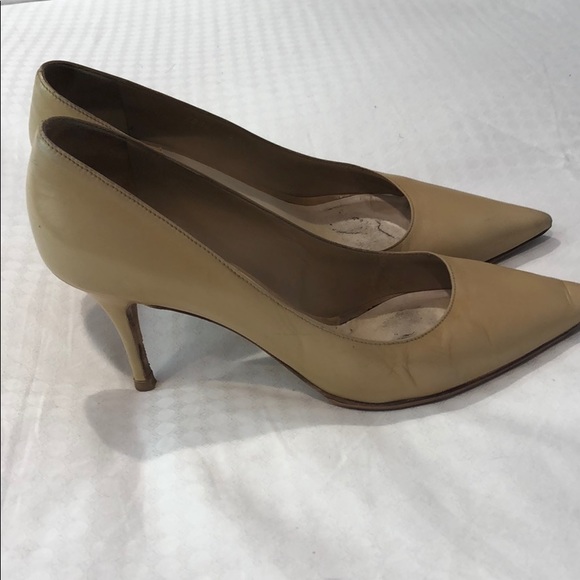 Dior camel leather pumps - Picture 4 of 8